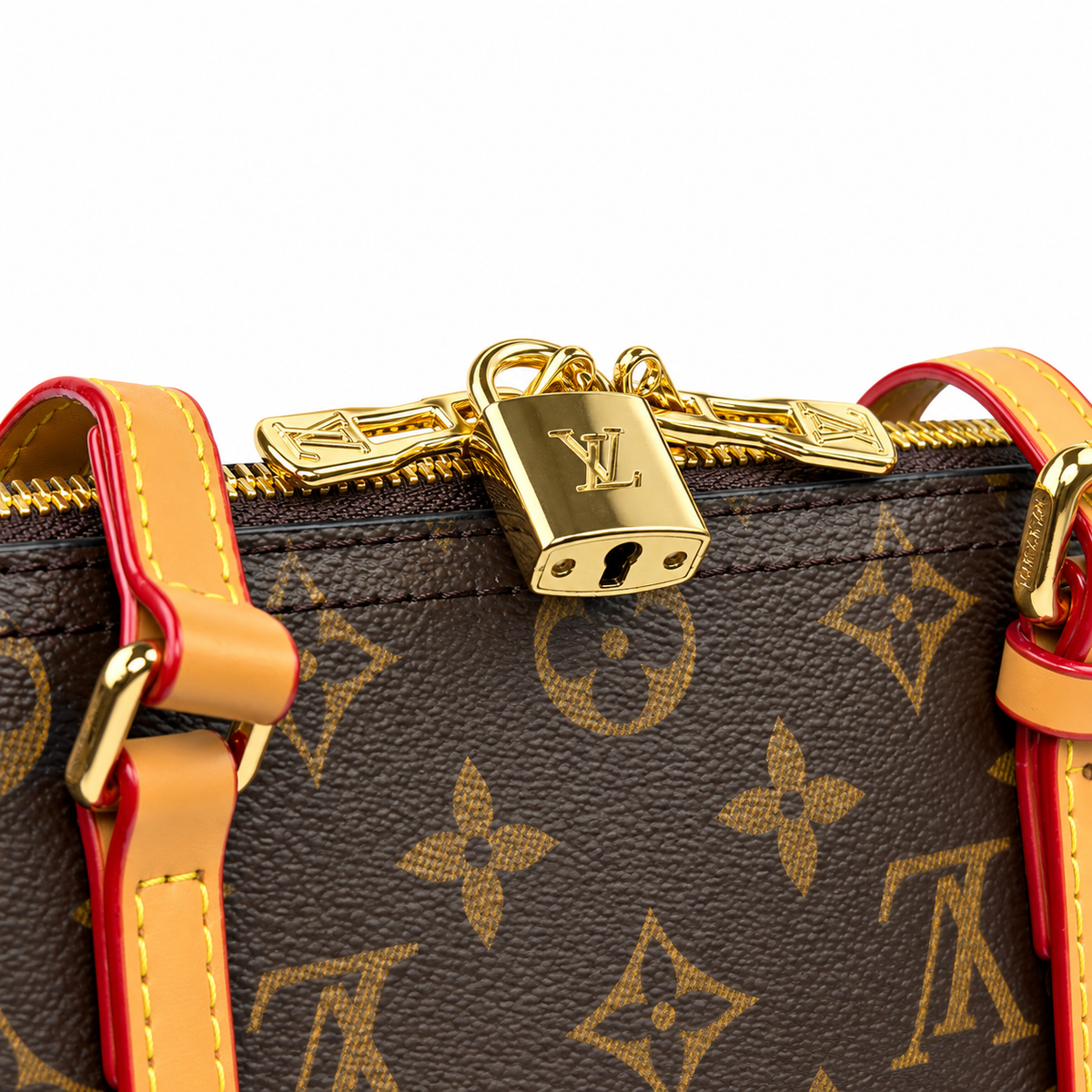 louis vuitton bag  brown 25533