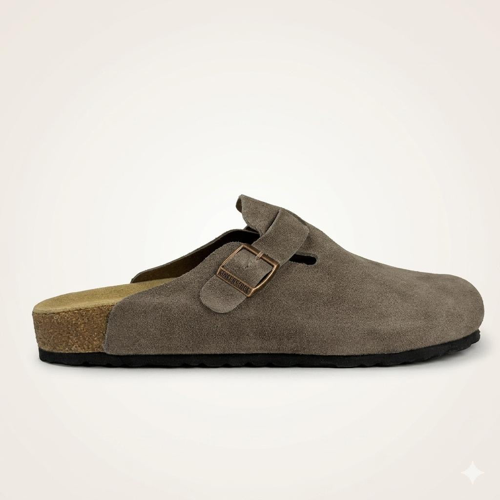 Boston Suede Clogs