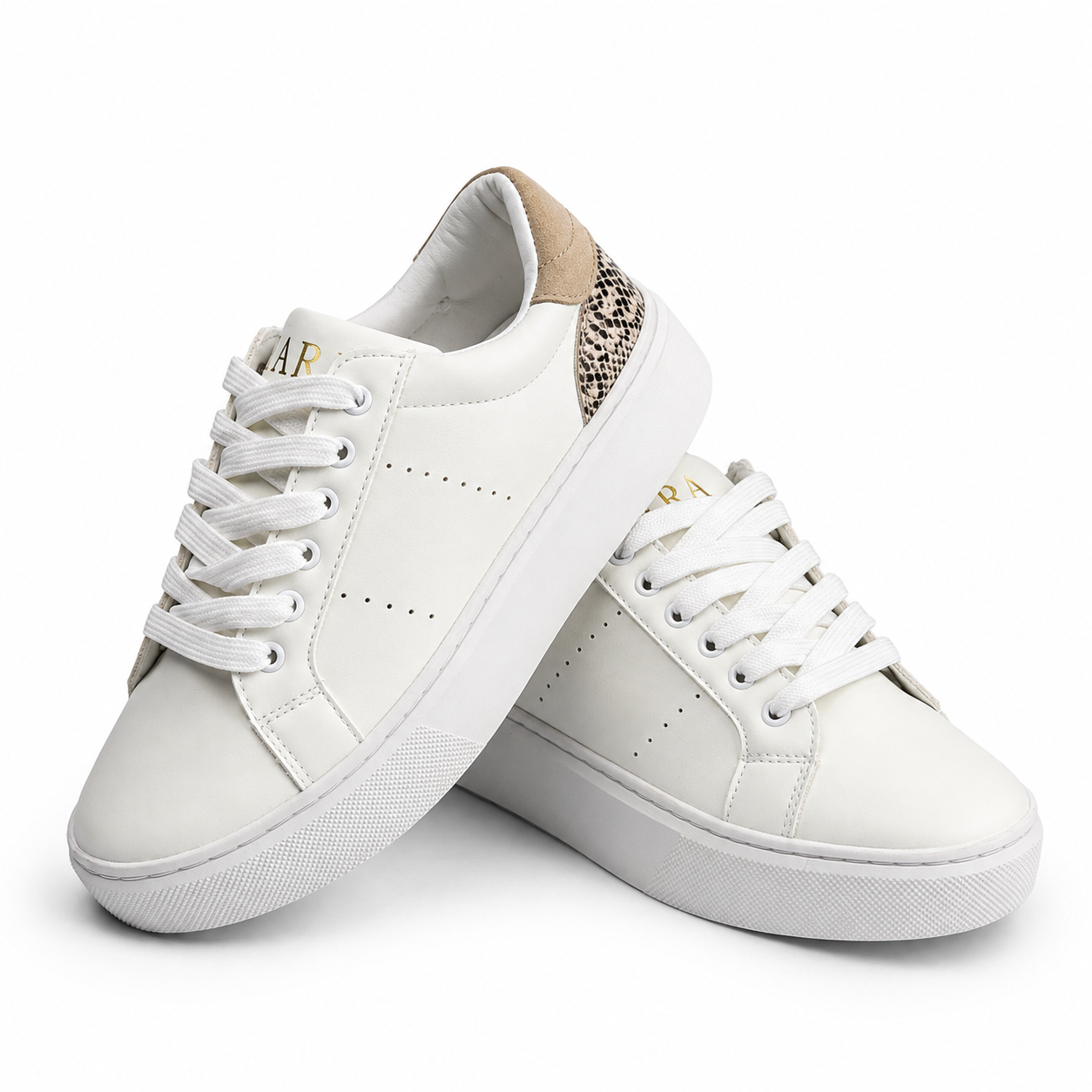 ZARA H26_2 – White / Brown