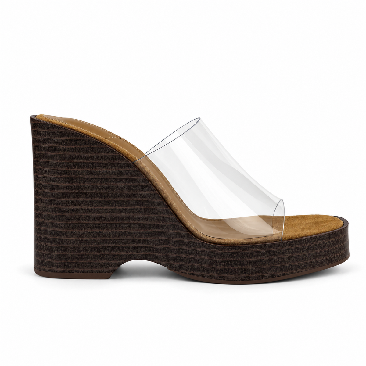 Zara Leopard Print Wedge Mules50