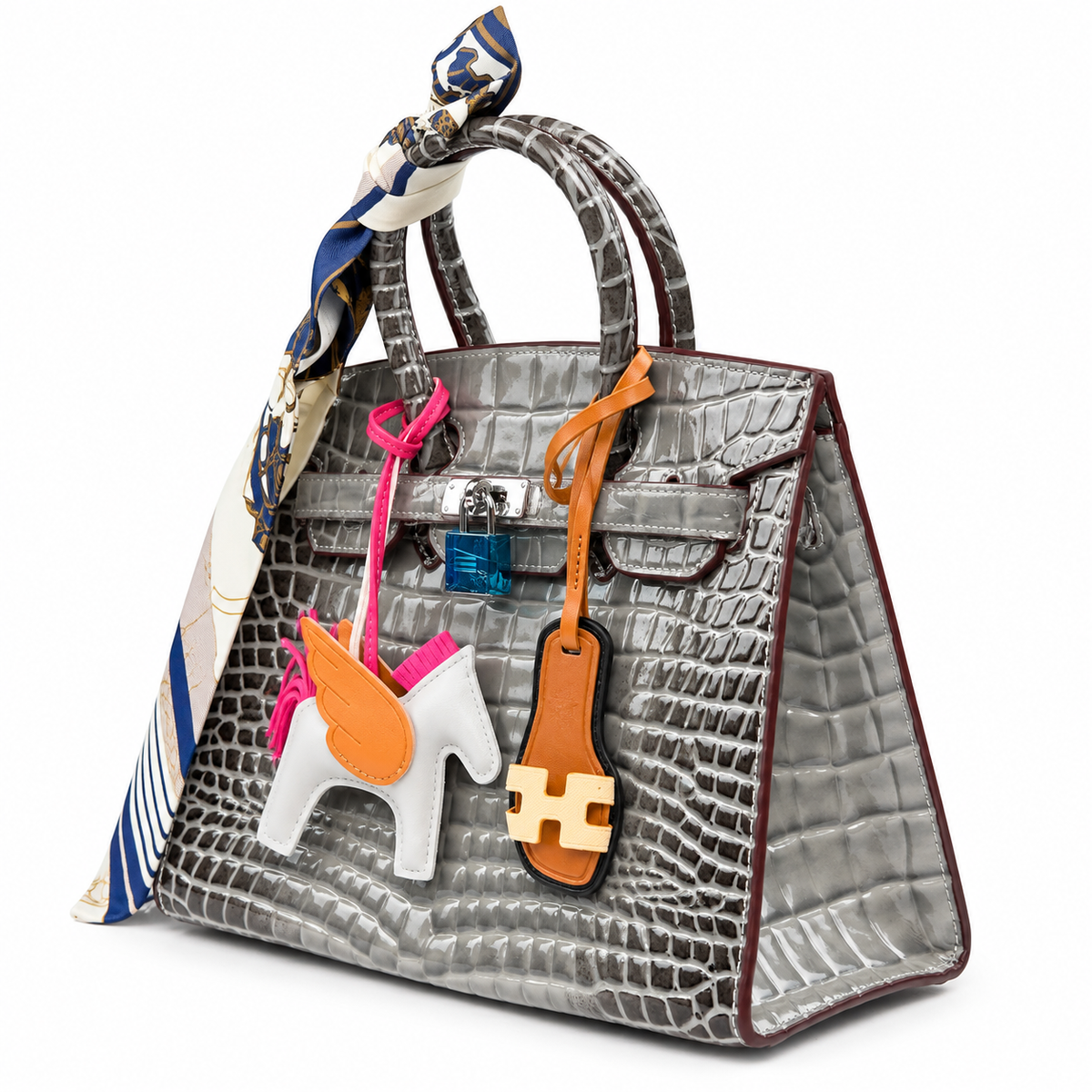 hermes bag gray 575