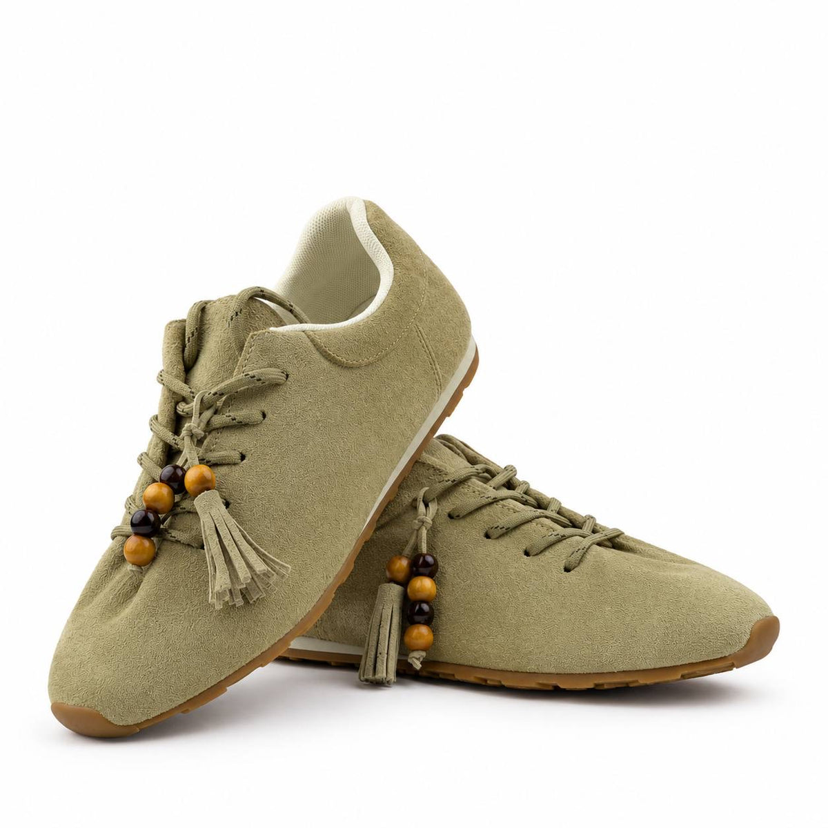 Desert Suede Tassel Sneakers