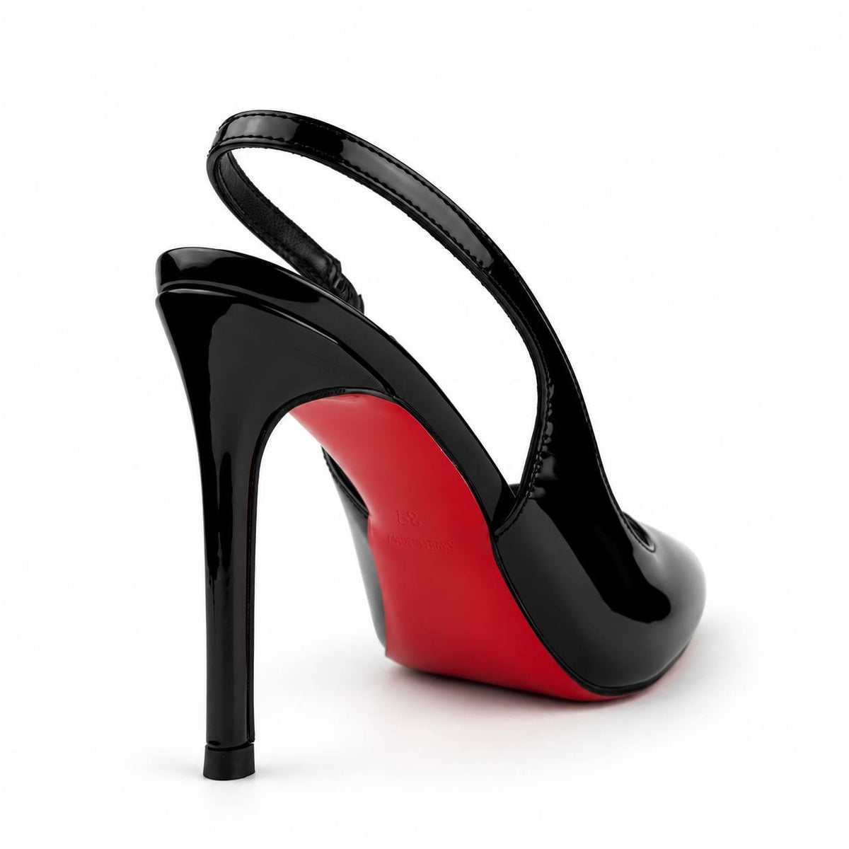 Christian Louboutin Pointed-Toe Slingback Heels