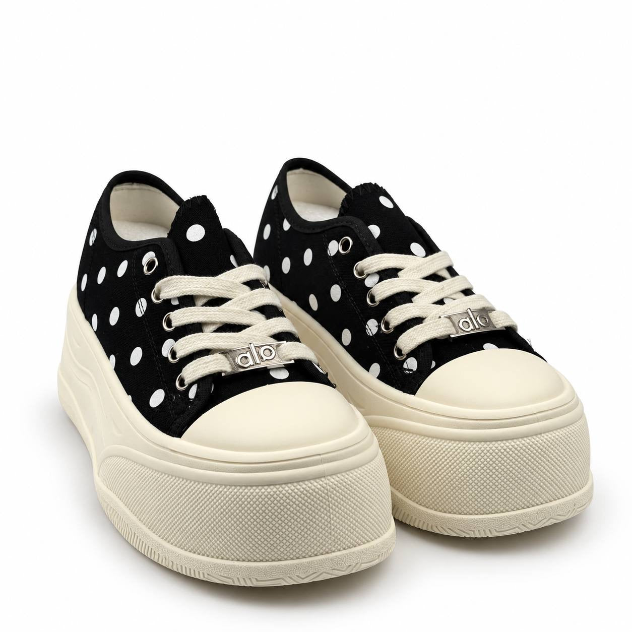 Polka Dot Platform Sneaker – M6809