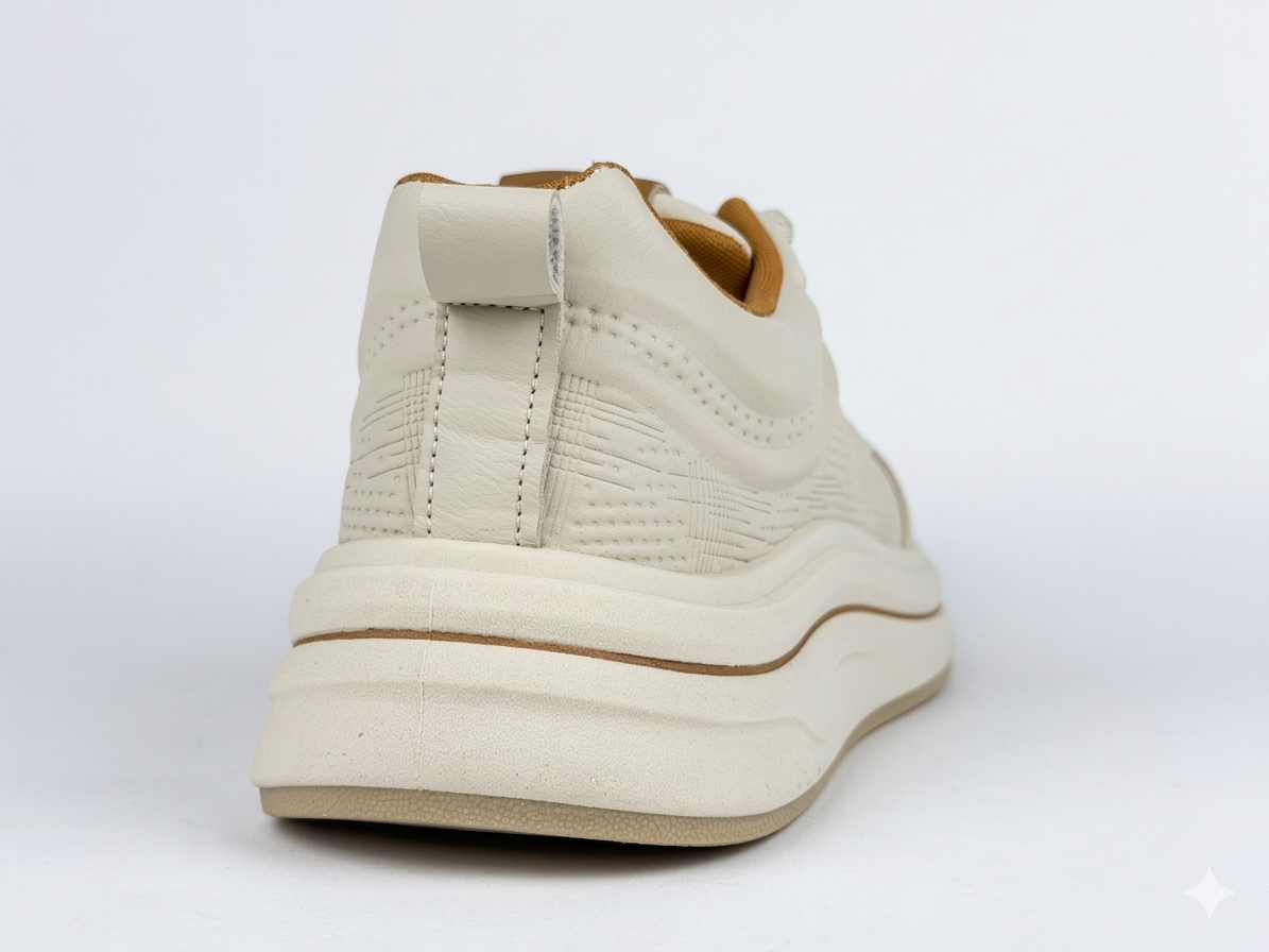 Urban Edge Cream Sneaker