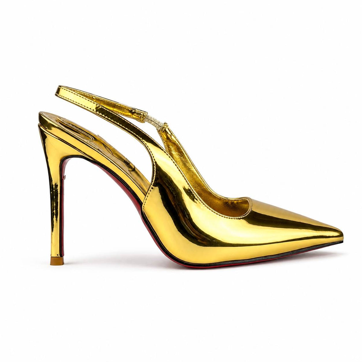 Christian Louboutin Pointed-Toe Slingback Heels