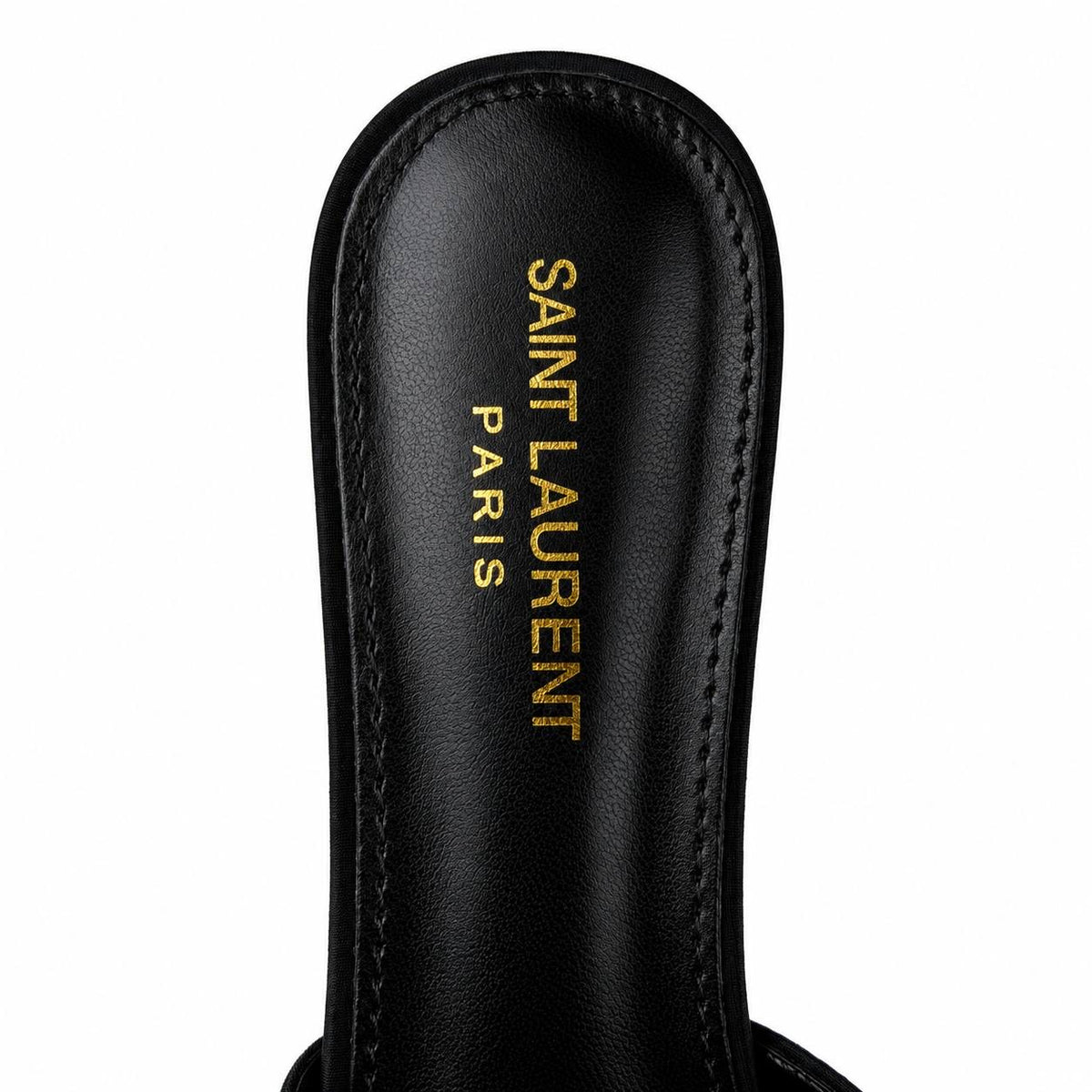 Saint Laurent Tribute-Style Pointed Toe Mule Heels 8