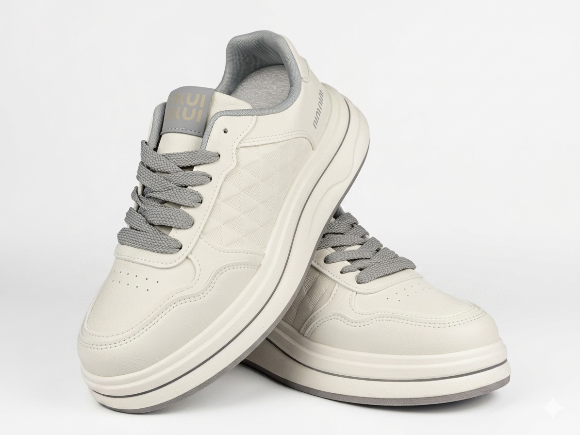 Urban Edge Cream Sneaker