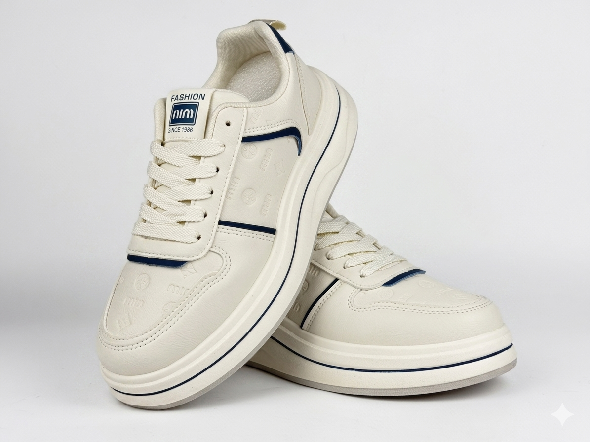 Urban Edge Cream Sneaker