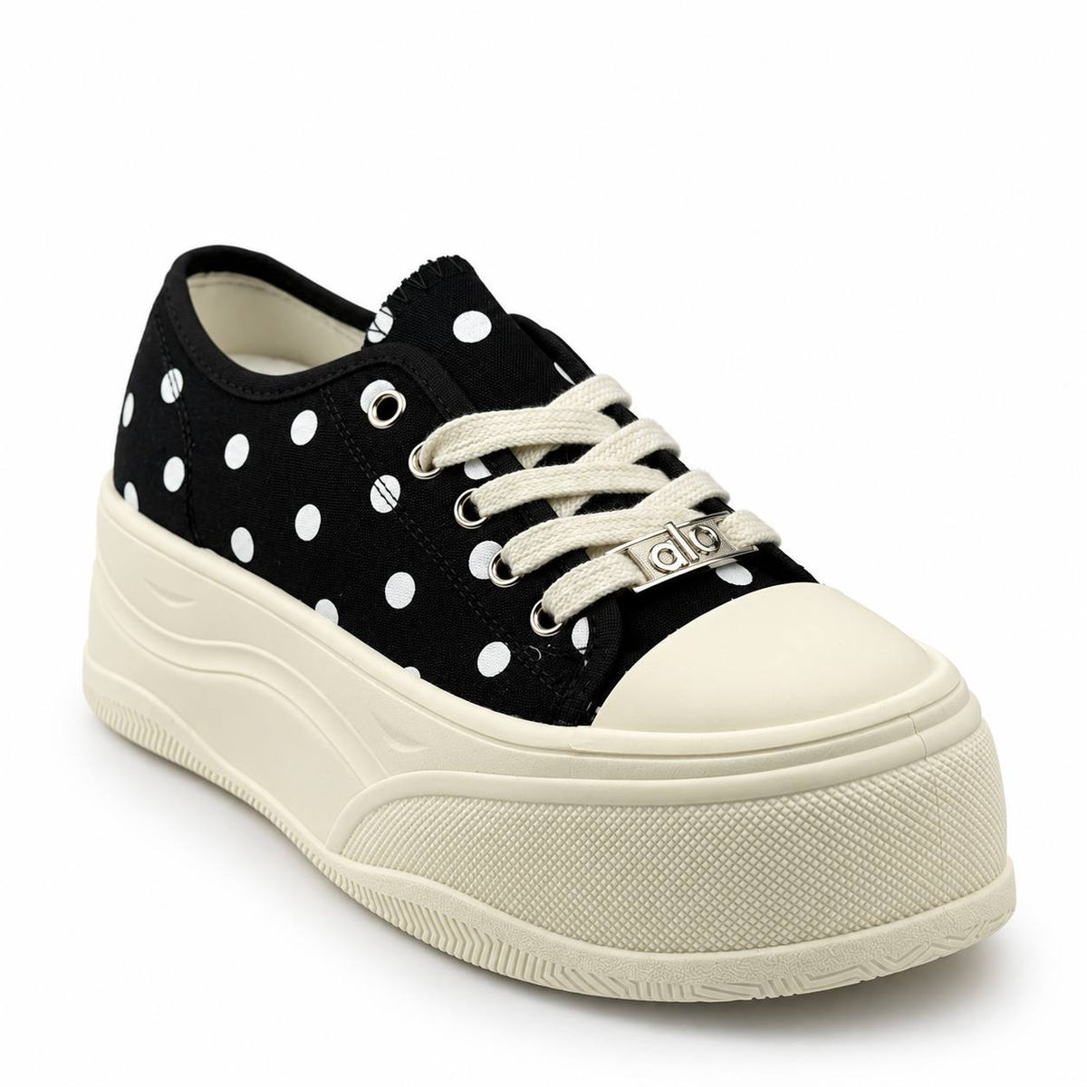 Polka Dot Platform Sneaker – M6809