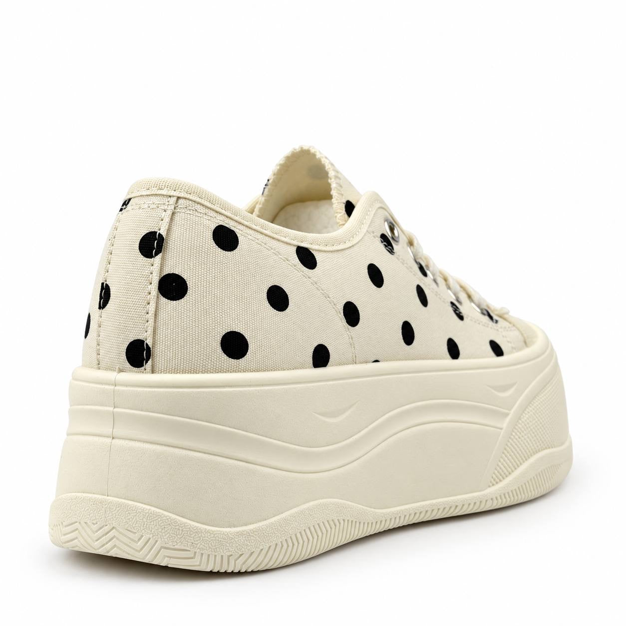 Polka Dot Platform Sneaker – M6809