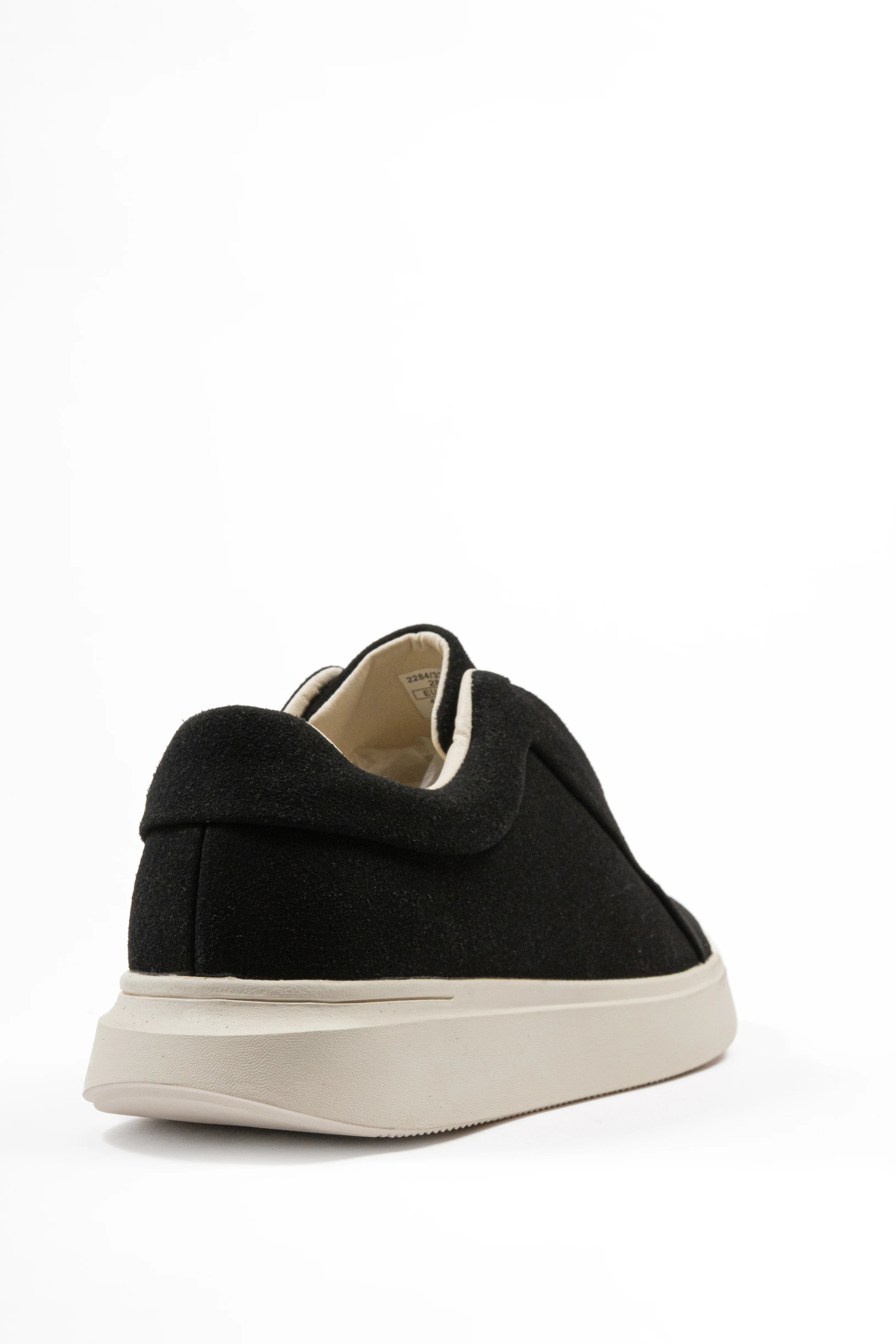ZARA MONOCHROME SUEDE LEATHER SNEAKERS