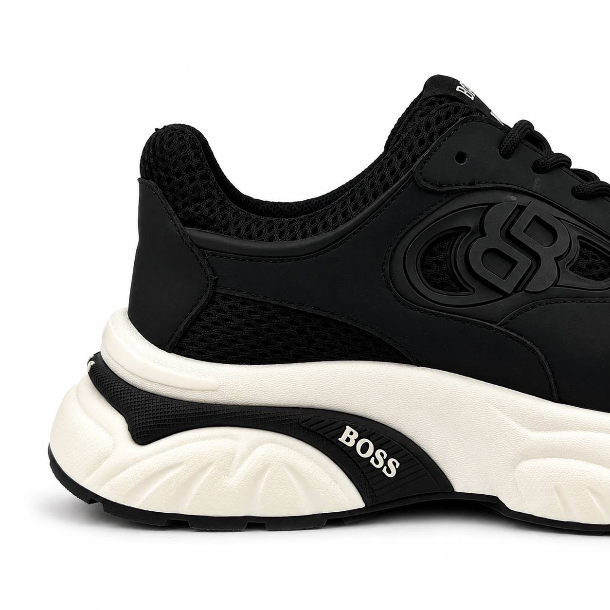 Boss Sneakers –Black& White