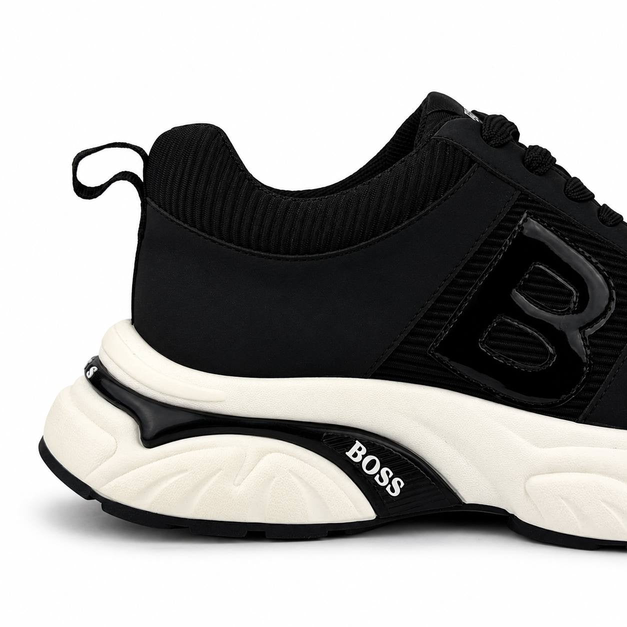 Boss Sneakers –Black& White