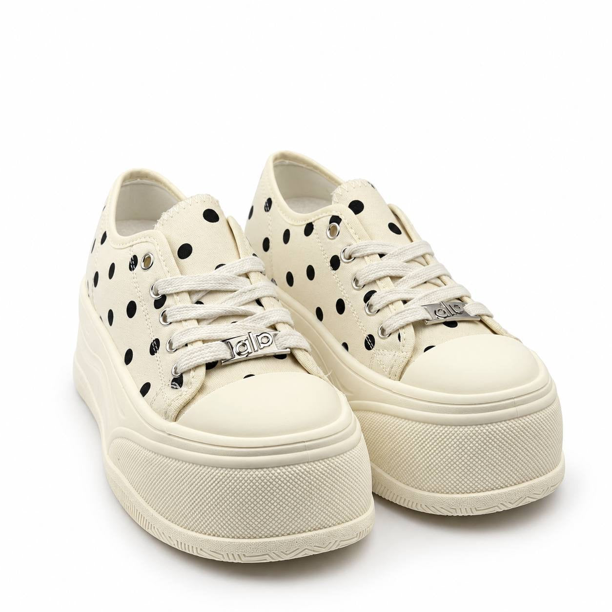 Polka Dot Platform Sneaker – M6809
