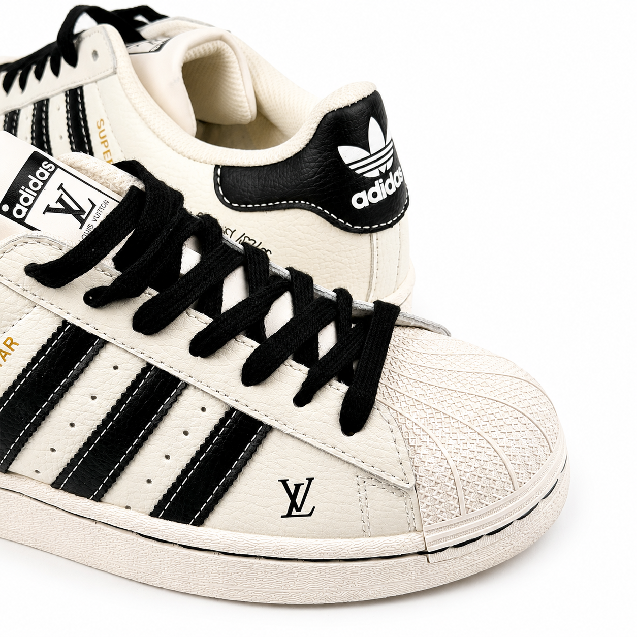 Monogram Superstar Black & Ivory