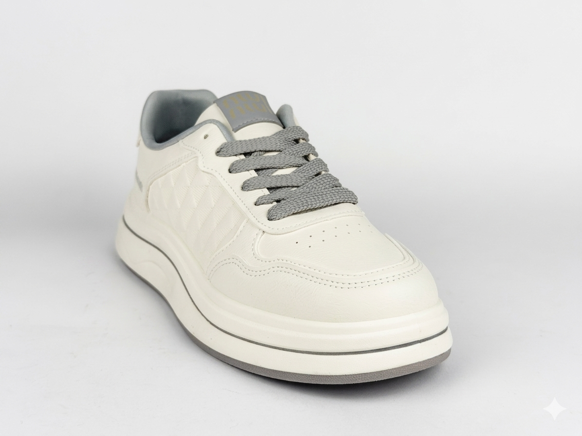 Urban Edge Cream Sneaker