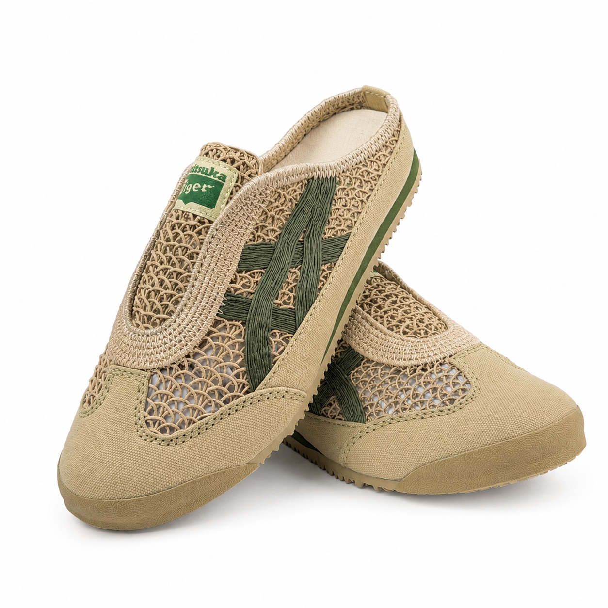 Woven Mule Olive Edition