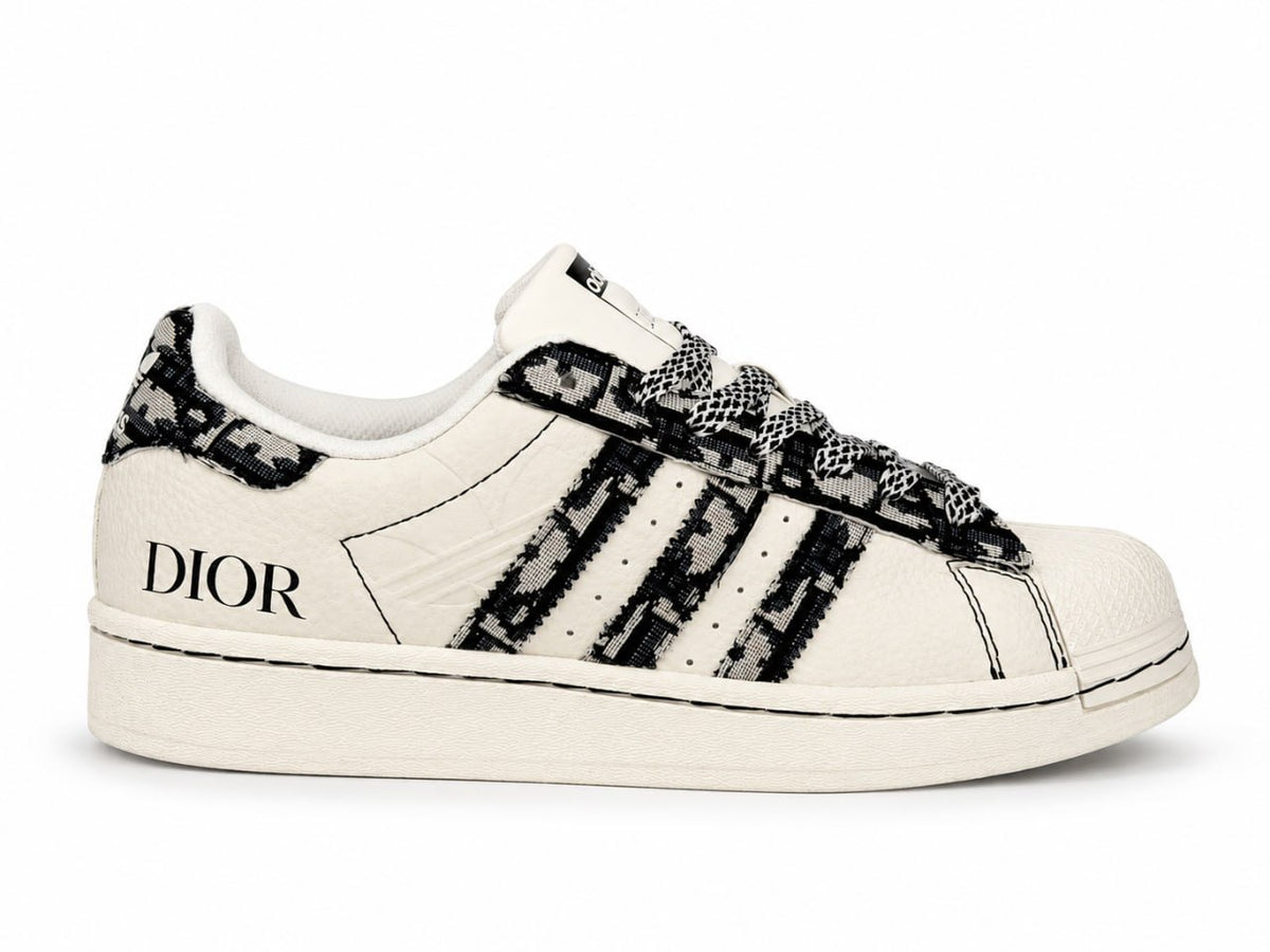 Dior x adidas Superstar – White & Black