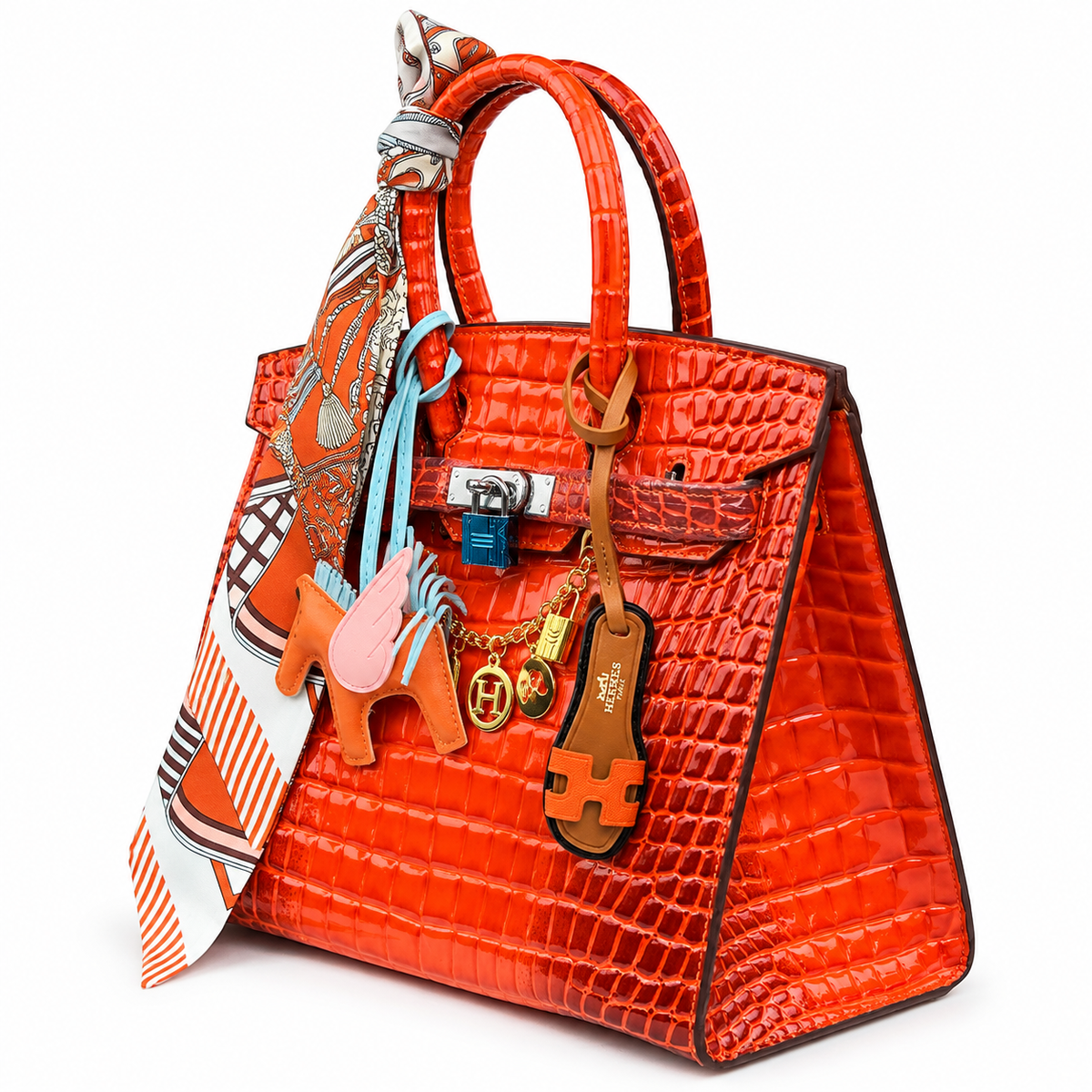 hermes bag orange 574