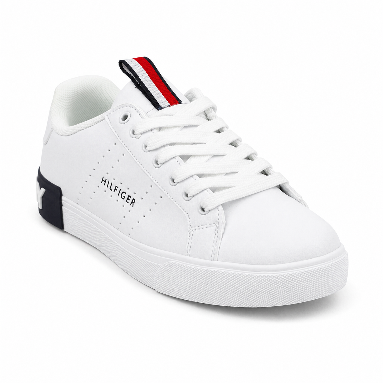 Tommy Hilfiger Essential Court Sneaker – White/Navy