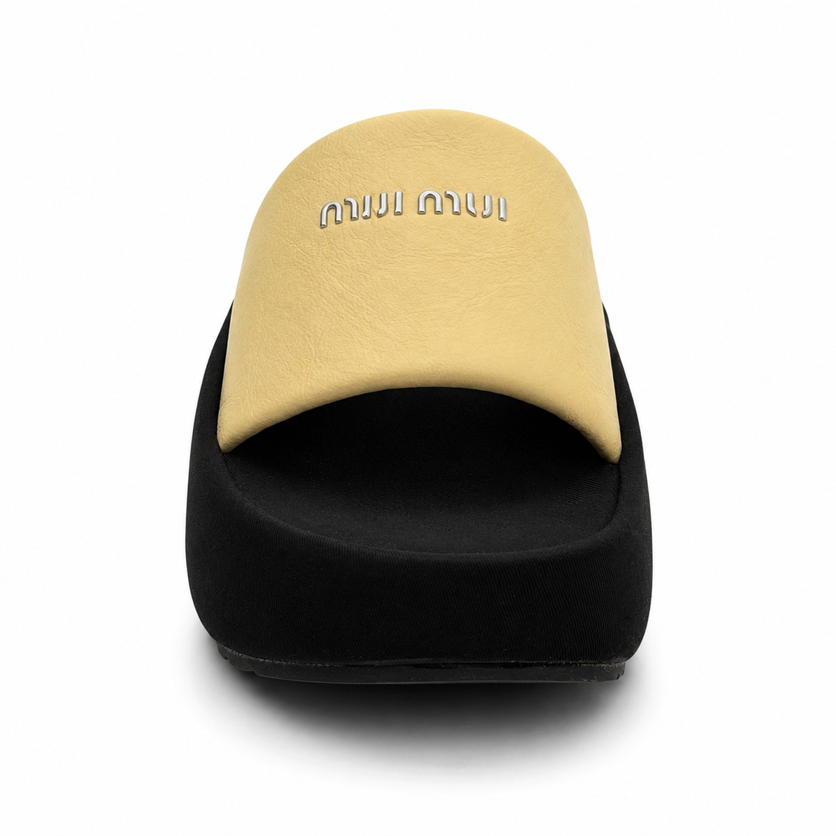 Slipper D26 – Yellow / Black