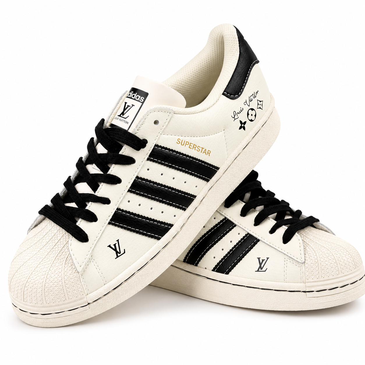 Monogram Superstar Black & Ivory