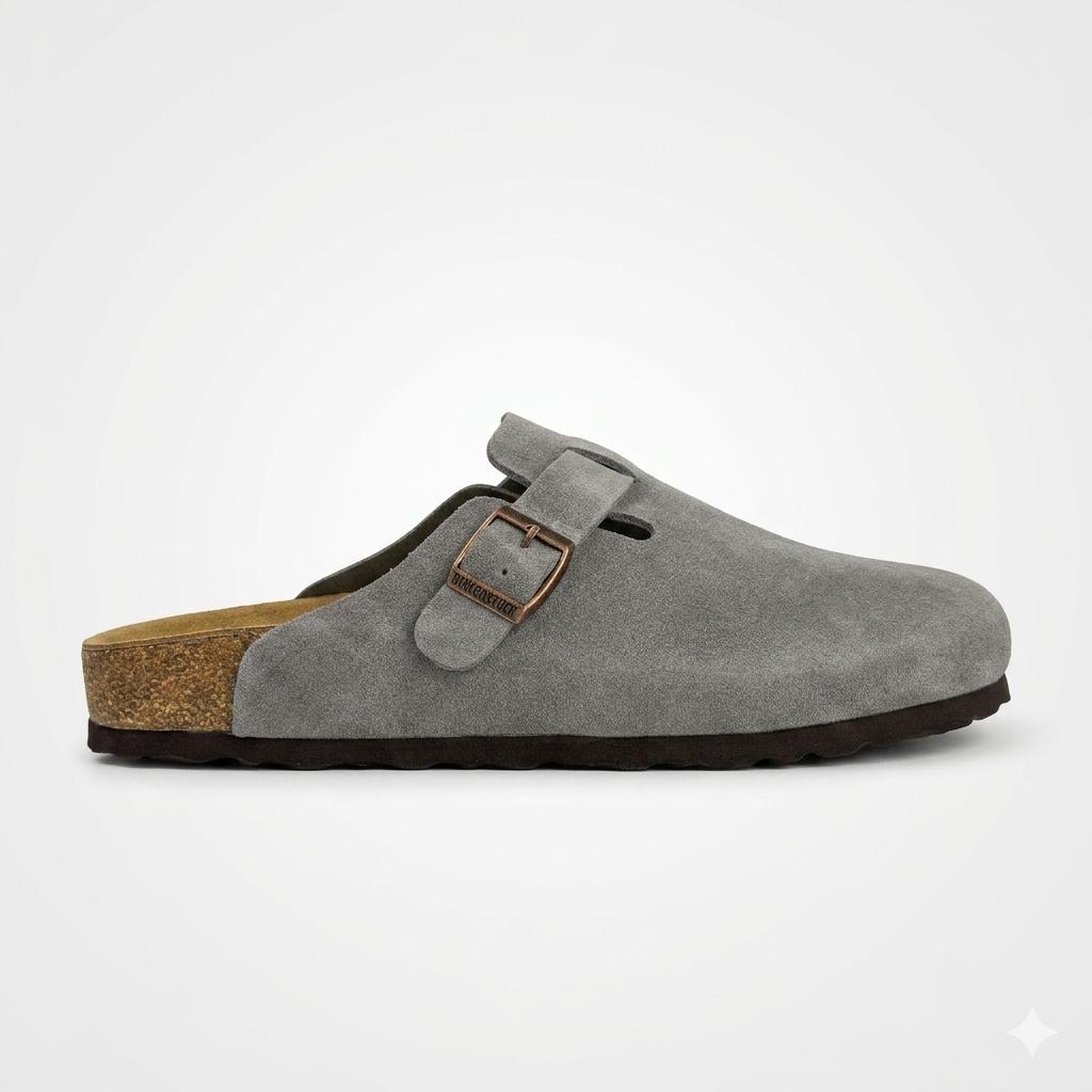 Boston Suede Clogs
