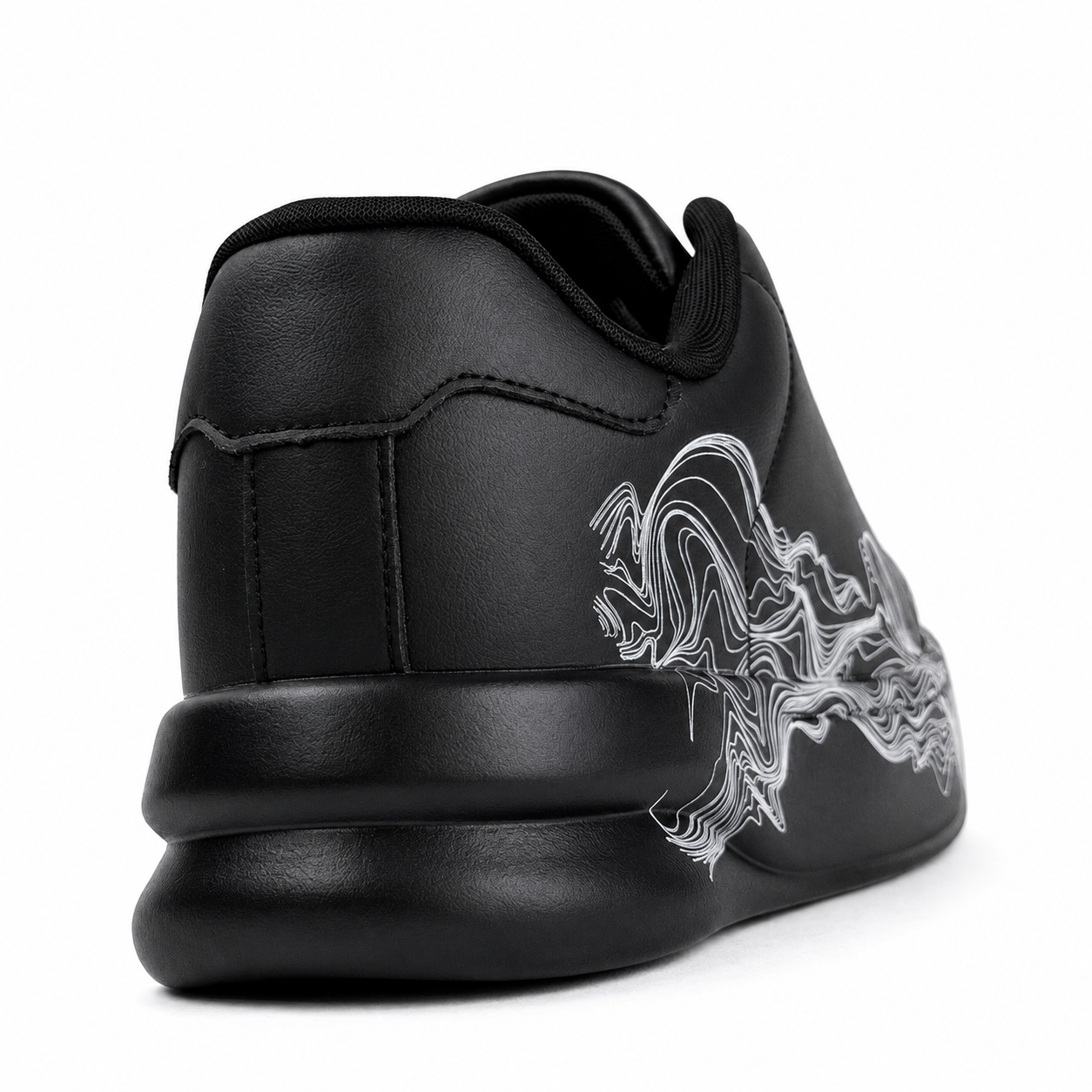 ZARA Contrast Line Art Sneakers